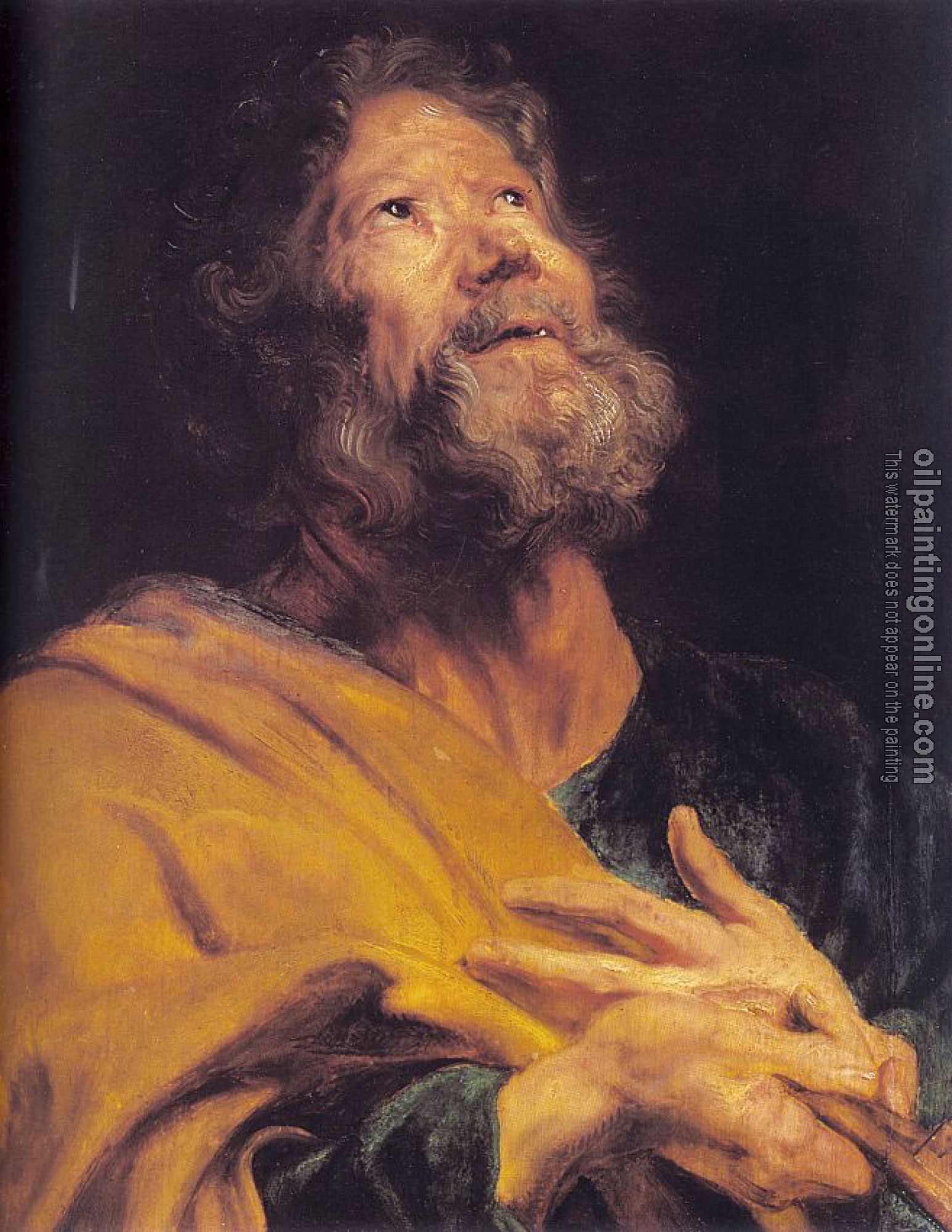 Dyck, Anthony van - The Penitent Apostle Peter